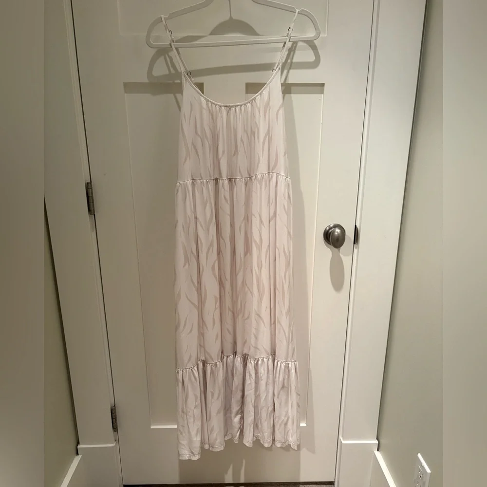 Z Supply Lido Animal Maxi Dress Sandstone Sz M - Picture 3 of 11